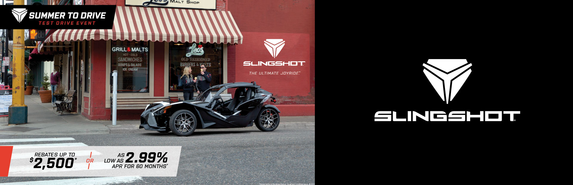 Slingshot: Summer to Drive Test Drive Event